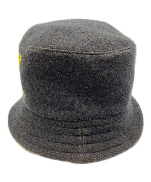 CHROME HEARTS（クロムハーツ）CHROME HEARTS (クロムハーツ) MATTY BOY (マッティボーイ) Sex Records Cashmere Bucket Hat ブラック サイズ:MEDIUMの古着・服飾アイテム