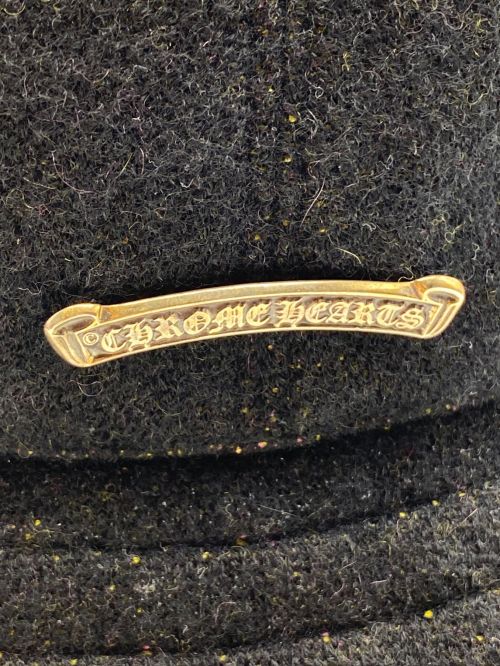 CHROME HEARTS（クロムハーツ）CHROME HEARTS (クロムハーツ) MATTY BOY (マッティボーイ) Sex Records Cashmere Bucket Hat ブラック サイズ:MEDIUMの古着・服飾アイテム