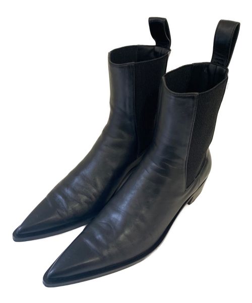 PETER DO（ピーター・ドゥ）PETER DO (ピーター・ドゥ) サイドゴアヒールブーツ ブラック サイズ:41の古着・服飾アイテム