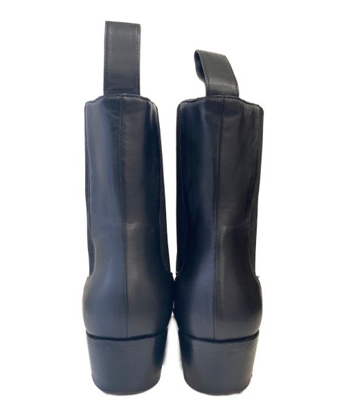 PETER DO（ピーター・ドゥ）PETER DO (ピーター・ドゥ) サイドゴアヒールブーツ ブラック サイズ:41の古着・服飾アイテム