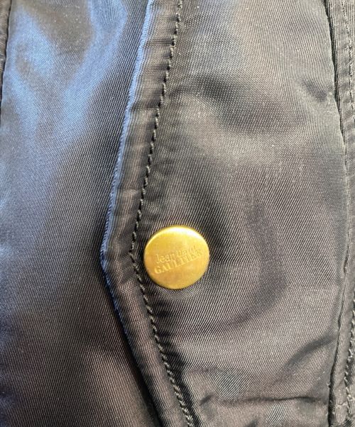 Jean Paul GAULTIER（ジャンポールゴルチェ）Jean Paul GAULTIER (ジャンポールゴルチエ) MA-1ワンショルダーバッグ ブラックの古着・服飾アイテム