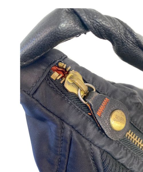 Jean Paul GAULTIER（ジャンポールゴルチェ）Jean Paul GAULTIER (ジャンポールゴルチエ) MA-1ワンショルダーバッグ ブラックの古着・服飾アイテム