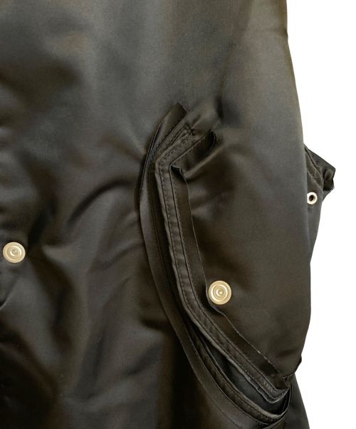 Maison Margiela（メゾンマルジェラ）Maison Margiela (メゾンマルジェラ) 18AW オーバーサイズMA-1ジャケット ブラック サイズ:52の古着・服飾アイテム
