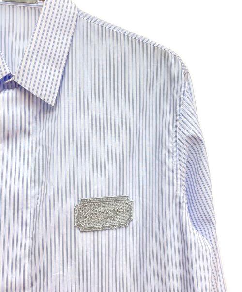 Dior（ディオール）Dior (ディオール) 23SS CHRISTIAN DIOR COUTURE シャツ（クリスチャン ディオール クチュールシャツ） ブルー サイズ:40の古着・服飾アイテム