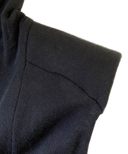 HAIDER ACKERMANN（ハイダーアッカーマン）HAIDER ACKERMANN (ハイダーアッカーマン) ロングフーディ ブラック サイズ:34の古着・服飾アイテム