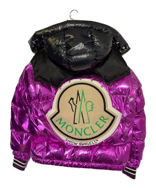MONCLER GENIUS（モンクレール ジーニアス）MONCLER GENIUS (モンクレール ジーニアス) Palm Angels (パーム エンジェルス)  TIM PUFFA JACKET パープル サイズ:1の古着・服飾アイテム