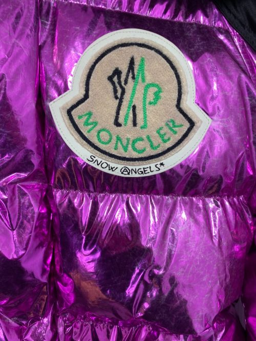 MONCLER GENIUS（モンクレール ジーニアス）MONCLER GENIUS (モンクレール ジーニアス) Palm Angels (パーム エンジェルス)  TIM PUFFA JACKET パープル サイズ:1の古着・服飾アイテム