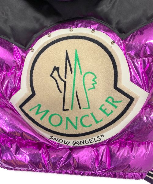 MONCLER GENIUS（モンクレール ジーニアス）MONCLER GENIUS (モンクレール ジーニアス) Palm Angels (パーム エンジェルス)  TIM PUFFA JACKET パープル サイズ:1の古着・服飾アイテム
