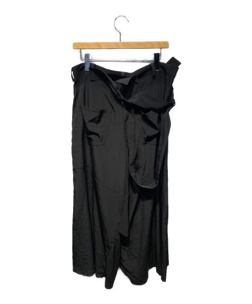 GROUND Y（グラウンドワイ）GROUND Y (グラウンドワイ) 23SS Vintage Decyne Waist Lift One Shoulder Pants ブラック サイズ:3の古着・服飾アイテム