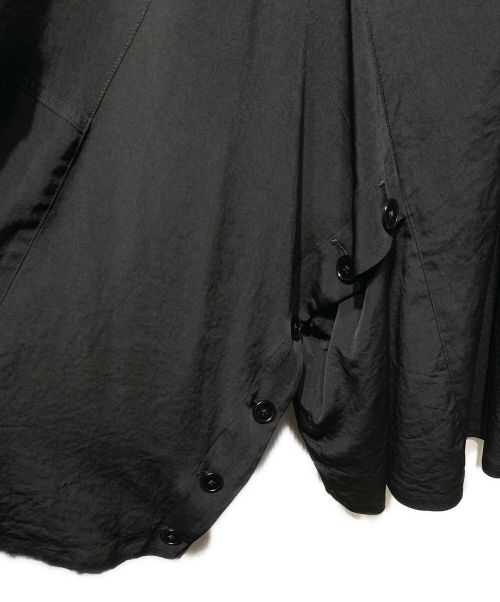 GROUND Y（グラウンドワイ）GROUND Y (グラウンドワイ) 23SS Vintage Decyne Waist Lift One Shoulder Pants ブラック サイズ:3の古着・服飾アイテム