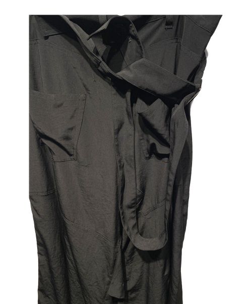 GROUND Y（グラウンドワイ）GROUND Y (グラウンドワイ) 23SS Vintage Decyne Waist Lift One Shoulder Pants ブラック サイズ:3の古着・服飾アイテム
