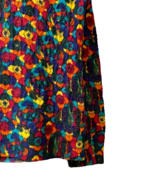 COMME des GARCONS HOMME PLUS（コムデギャルソンオムプリュス）COMME des GARCONS HOMME PLUS (コムデギャルソンオムプリュス) サイケニット AD2001 マルチカラー サイズ:-の古着・服飾アイテム