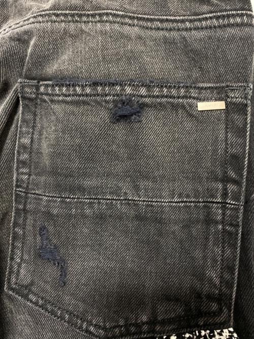 AMIRI（アミリ）AMIRI (アミリ) BOUCLE PATCH CARPENTER JEAN ブラック サイズ:30の古着・服飾アイテム