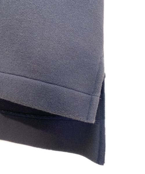 Maison Margiela（メゾンマルジェラ）Maison Margiela (メゾンマルジェラ) スキューバコットンピケ オーバーサイズポロシャツ ネイビー サイズ:44の古着・服飾アイテム