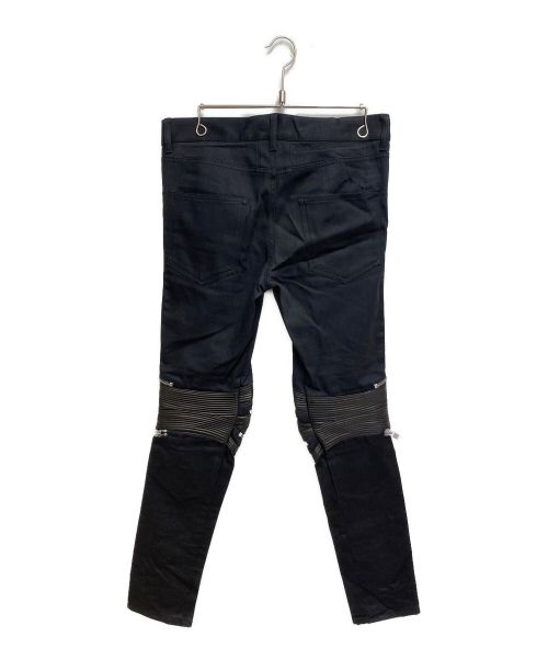 Saint Laurent Paris（サンローランパリ）Saint Laurent Paris (サンローランパリ) バイカーデニムパンツ ブラック サイズ:W32の古着・服飾アイテム