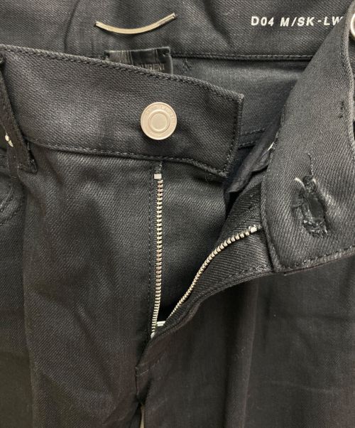 Saint Laurent Paris（サンローランパリ）Saint Laurent Paris (サンローランパリ) バイカーデニムパンツ ブラック サイズ:W32の古着・服飾アイテム