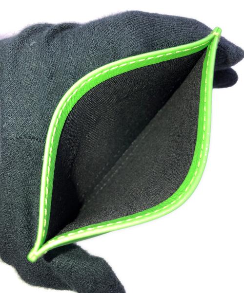 ami（アミ）ami (アミ) カードケース グリーンの古着・服飾アイテム