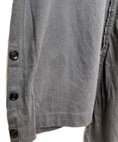 REGULATION Yohji Yamamoto（レギュレーションヨウジヤマモト）REGULATION Yohji Yamamoto (レギュレーションヨウジヤマモト) アシンメトリーＴシャツ ブラック サイズ:3の古着・服飾アイテム