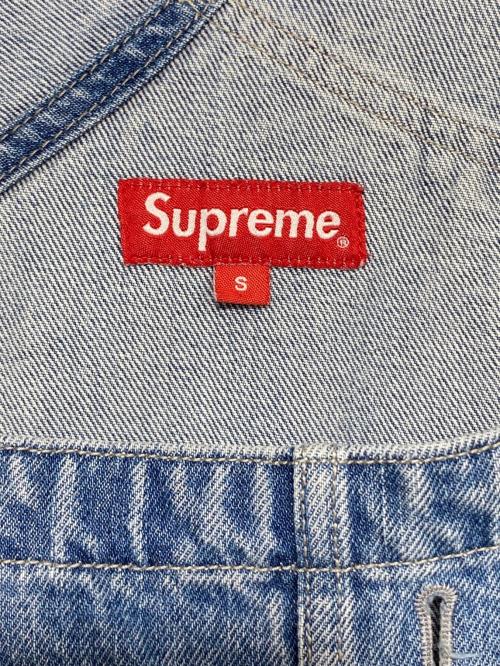 SUPREME（シュプリーム）SUPREME (シュプリーム) Logo Denim Overall インディゴ サイズ:Sの古着・服飾アイテム