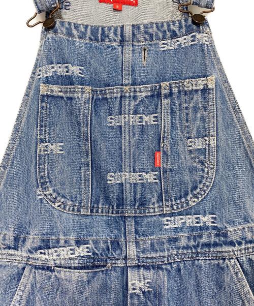 SUPREME（シュプリーム）SUPREME (シュプリーム) Logo Denim Overall インディゴ サイズ:Sの古着・服飾アイテム
