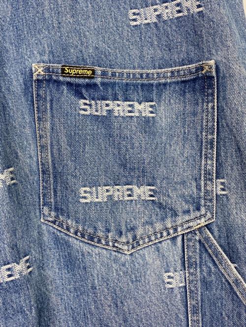 SUPREME（シュプリーム）SUPREME (シュプリーム) Logo Denim Overall インディゴ サイズ:Sの古着・服飾アイテム