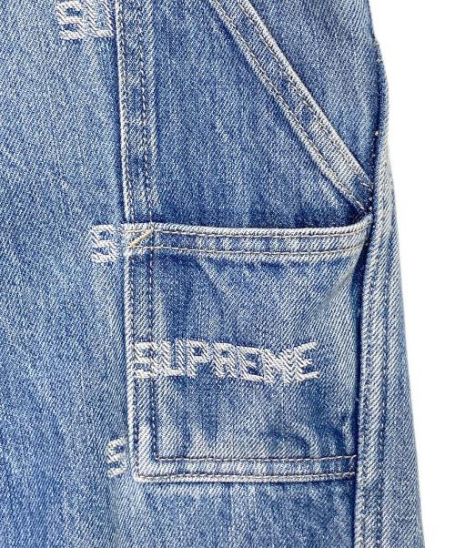 SUPREME（シュプリーム）SUPREME (シュプリーム) Logo Denim Overall インディゴ サイズ:Sの古着・服飾アイテム