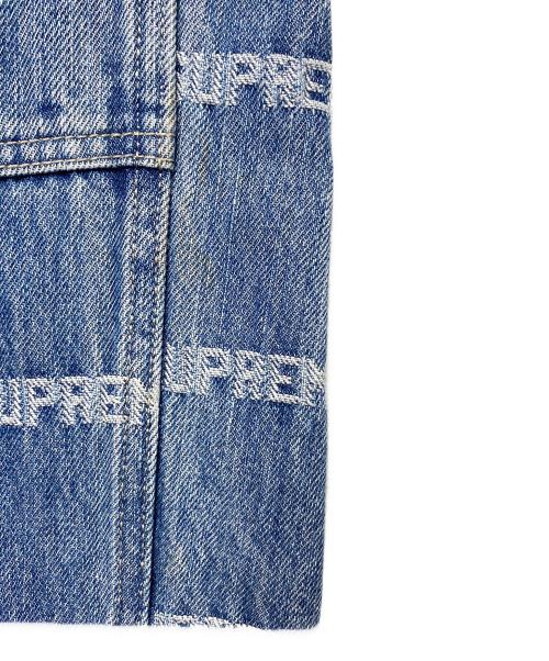 SUPREME（シュプリーム）SUPREME (シュプリーム) Logo Denim Overall インディゴ サイズ:Sの古着・服飾アイテム