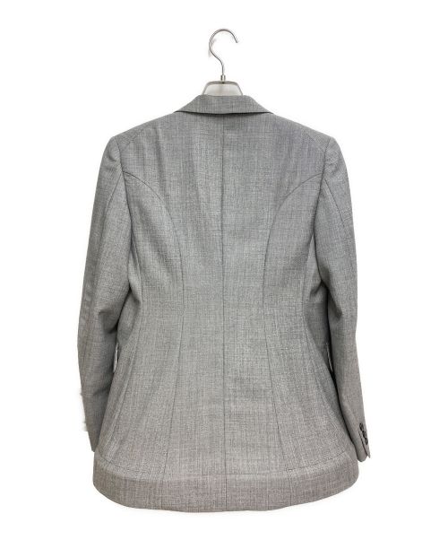 COMME des GARCONS HOMME PLUS（コムデギャルソンオムプリュス）COMME des GARCONS HOMME PLUS (コムデギャルソンオムプリュス) 23SS Aラインボーンジャケット グレー サイズ:Sの古着・服飾アイテム