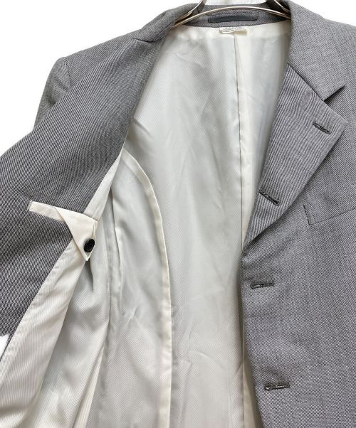 COMME des GARCONS HOMME PLUS（コムデギャルソンオムプリュス）COMME des GARCONS HOMME PLUS (コムデギャルソンオムプリュス) 23SS Aラインボーンジャケット グレー サイズ:Sの古着・服飾アイテム