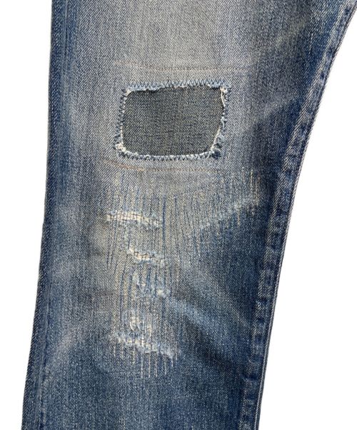 JUNYA WATANABE MAN（ジュンヤワタナベマン）JUNYA WATANABE MAN (コム デ ギャルソン ジュンヤ ワタナベ マン) LEVI'S (リーバイス) 綿セルヴィッチデニム インディゴ サイズ:SIZE XSの古着・服飾アイテム
