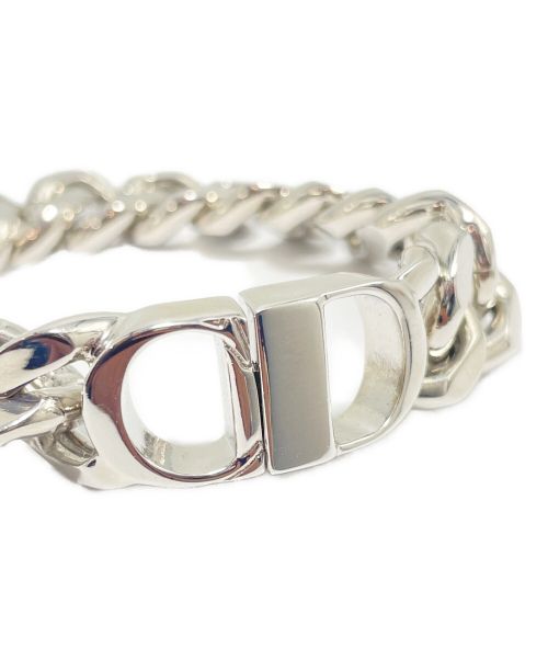 Dior（ディオール）Dior (ディオール) CD ICON チェーンリンク ブレスレット シルバー サイズ:Sの古着・服飾アイテム