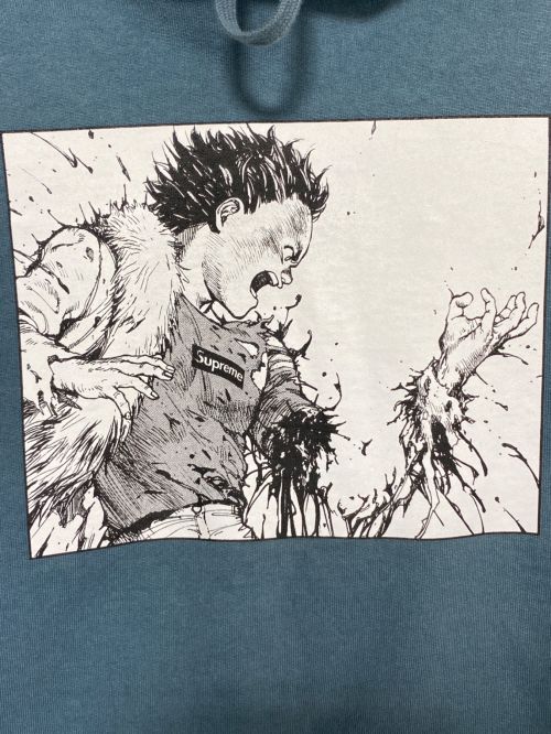 SUPREME（シュプリーム）SUPREME (シュプリーム) Arm Hooded Sweatshirt ブルー サイズ:Mの古着・服飾アイテム