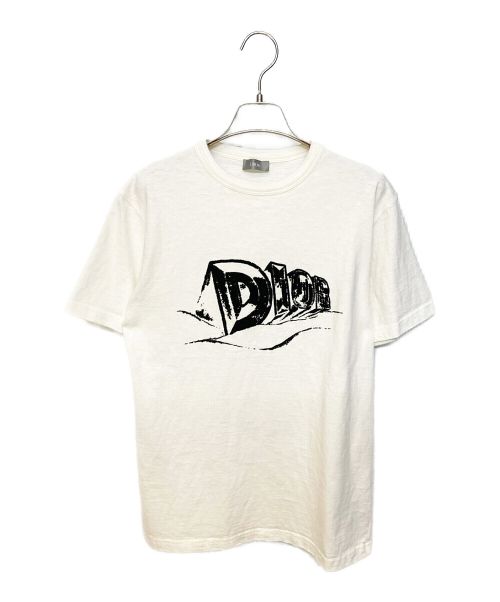 Dior（ディオール）Dior (ディオール) 23AW スラブ コットンジャージー ホワイト サイズ:Sの古着・服飾アイテム