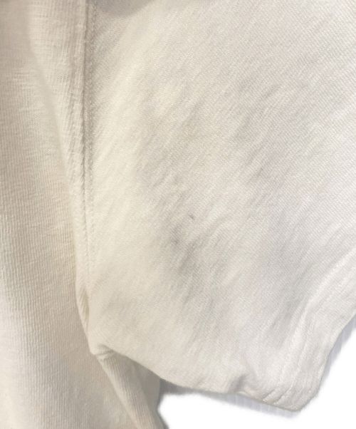 Dior（ディオール）Dior (ディオール) 23AW スラブ コットンジャージー ホワイト サイズ:Sの古着・服飾アイテム