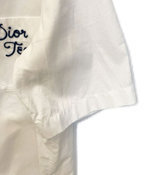 Dior（ディオール）Dior (ディオール) DIOR TEARS ショートスリーブシャツ ホワイト サイズ:39の古着・服飾アイテム
