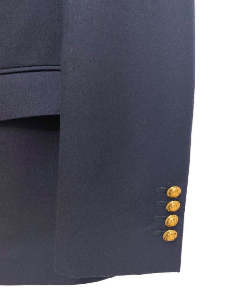 CELINE（セリーヌ）CELINE (セリーヌ) ダブルブレストジャケット ネイビー サイズ:46の古着・服飾アイテム