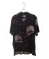 Yohji Yamamoto pour homme（ヨウジヤマモト プールオム）の古着「スカル半袖シャツ」｜ブラック
