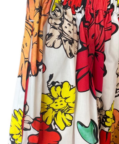 TAO COMME des GARCONS（タオ コムデギャルソン）TAO COMME des GARCONS (タオ コムデギャルソン) 23SS フラワープリントスカート ホワイト サイズ:-の古着・服飾アイテム