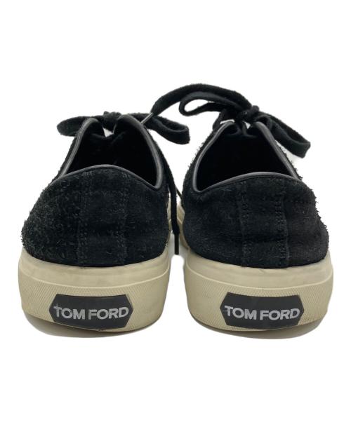 TOM FORD（トムフォード）TOM FORD (トムフォード) スウェードスニーカー ブラック サイズ:-の古着・服飾アイテム