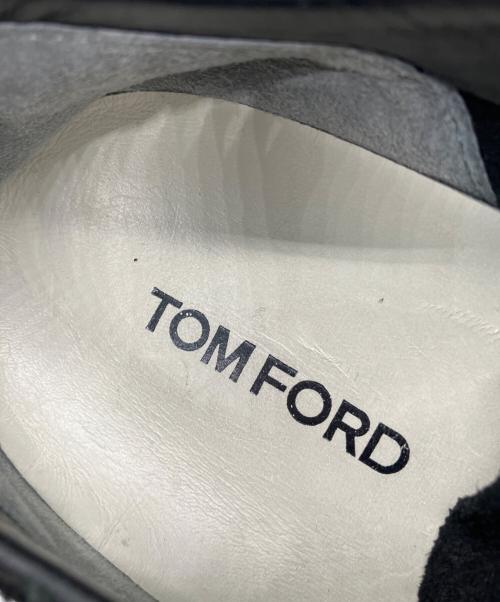 TOM FORD（トムフォード）TOM FORD (トムフォード) スウェードスニーカー ブラック サイズ:-の古着・服飾アイテム