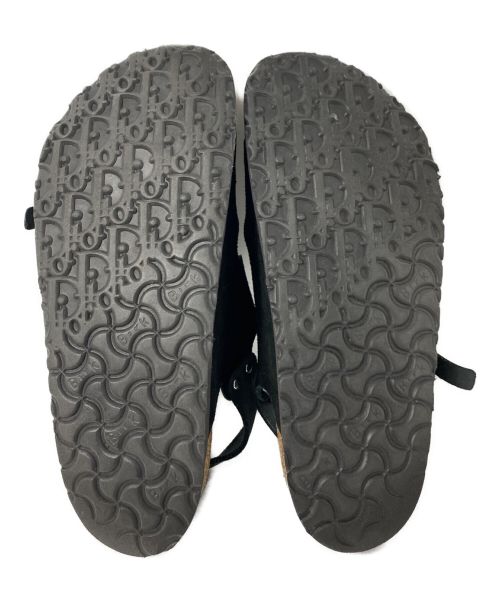 Dior（ディオール）Dior (ディオール) BIRKENSTOCK (ビルケンシュトック) 22AW ミラノサンダル ブラック サイズ:42の古着・服飾アイテム