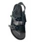 中古・古着 Dior (ディオール) BIRKENSTOCK (ビルケンシュトック) 22AW ミラノサンダル ブラック サイズ:42：84800円