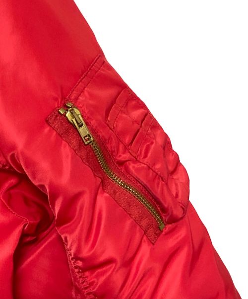 VETEMENTS（ヴェトモン）VETEMENTS (ヴェトモン) BOMBER JACKET レッド サイズ:SIZE Mの古着・服飾アイテム