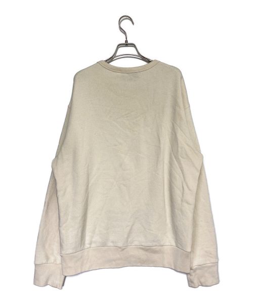 GUCCI（グッチ）GUCCI (グッチ) ウイングジョッキースウェットシャツ アイボリー サイズ:SIZE Mの古着・服飾アイテム