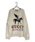 GUCCI（グッチ）の古着「ウイングジョッキースウェットシャツ」｜アイボリー
