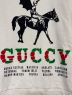 中古・古着 GUCCI (グッチ) ウイングジョッキースウェットシャツ アイボリー サイズ:SIZE M：37800円