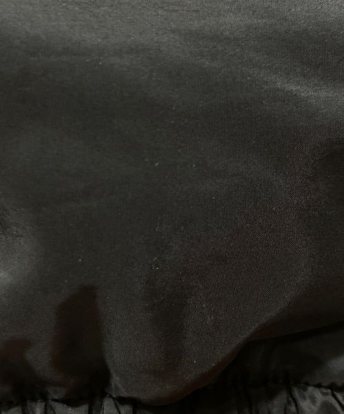 PRADA（プラダ）PRADA (プラダ) ロゴプレートフーデッドブルゾン ブラック サイズ:Mの古着・服飾アイテム