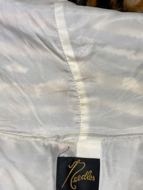 Needles（ニードルズ）Needles (ニードルズ) Hooded Coat - Acrylic Fur / Tiger ブラウン サイズ:Sの古着・服飾アイテム