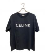 CELINEセリーヌ）の古着「ルーズTシャツ」｜ブラック