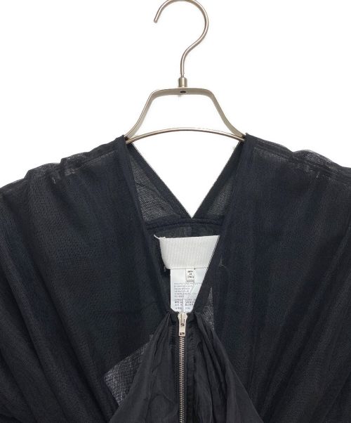 Maison Margiela（メゾンマルジェラ）Maison Margiela (メゾンマルジェラ) 21SS Layered Sports Jacket ブラック サイズ:36の古着・服飾アイテム